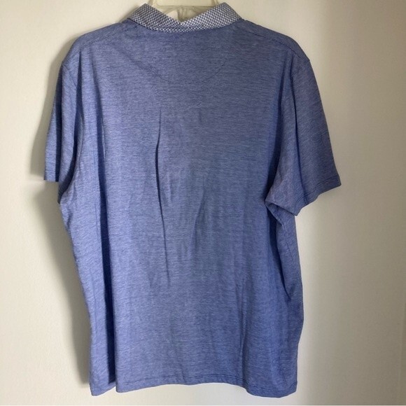 Ted Baker London Men’s short sleeve blue polo size 5. EXCELLENT used condition! - Picture 6 of 10